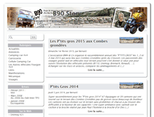Tablet Screenshot of bernard.debucquoi.com